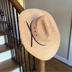 Western Palm Leaf Cowboy Hat